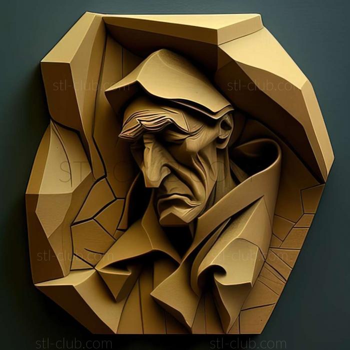 3D model Lyonel Feininger (STL)